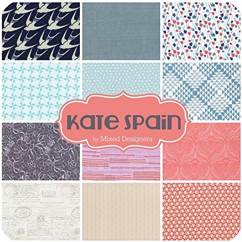 Kate Spain Fat Quarter Bundle (KS.12FQ) by Mixed Designers for Southern Fabric