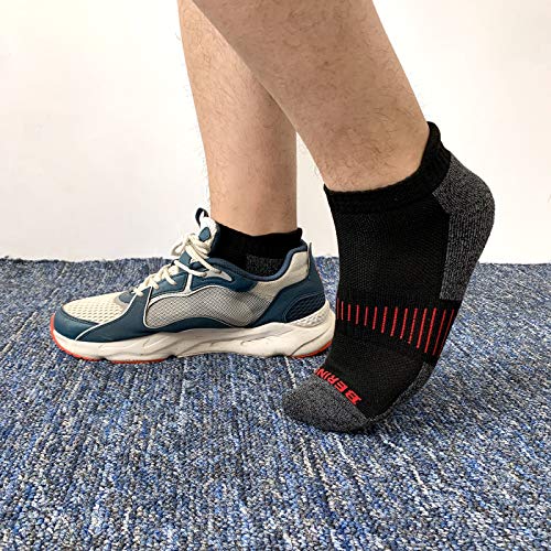 BERING Men's Performance Athletic Ankle Running Socks (6 Pack) Pricepulse