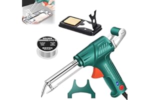 Multi-Function Soldering Iron Soldering Gun Set, 60W External Heating Soldering Gun, Soldering Iron Kit, Auto Send Tin Solder