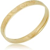 AVORA 10K Gold Faceted Hearts Stackable Ring- Size 1-8