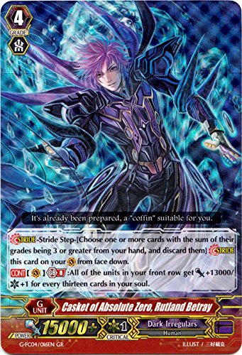 Casket of Absolute Zero, Rutland Betray - G-FC04/016EN - GR - Fighters Collection 2017