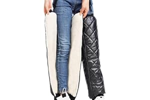 Knee Warmers - Leggings Covers - Warm Leg Sleeves | for Automotive Skiing Snowboarding Outdoor Sports Winter Bike Riding