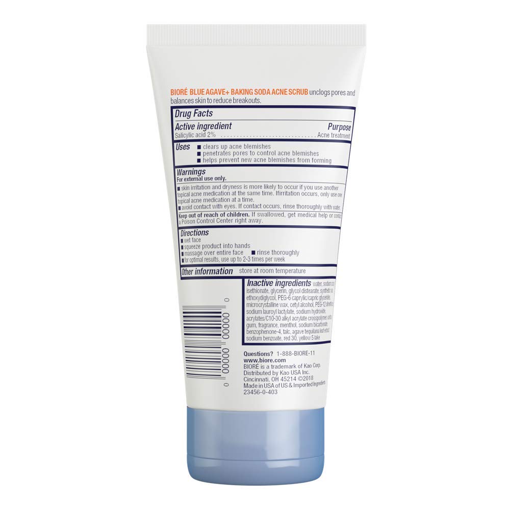 Bioré Baking Soda Acne Scrub for Combination Skin, (4.5 oz) Buy