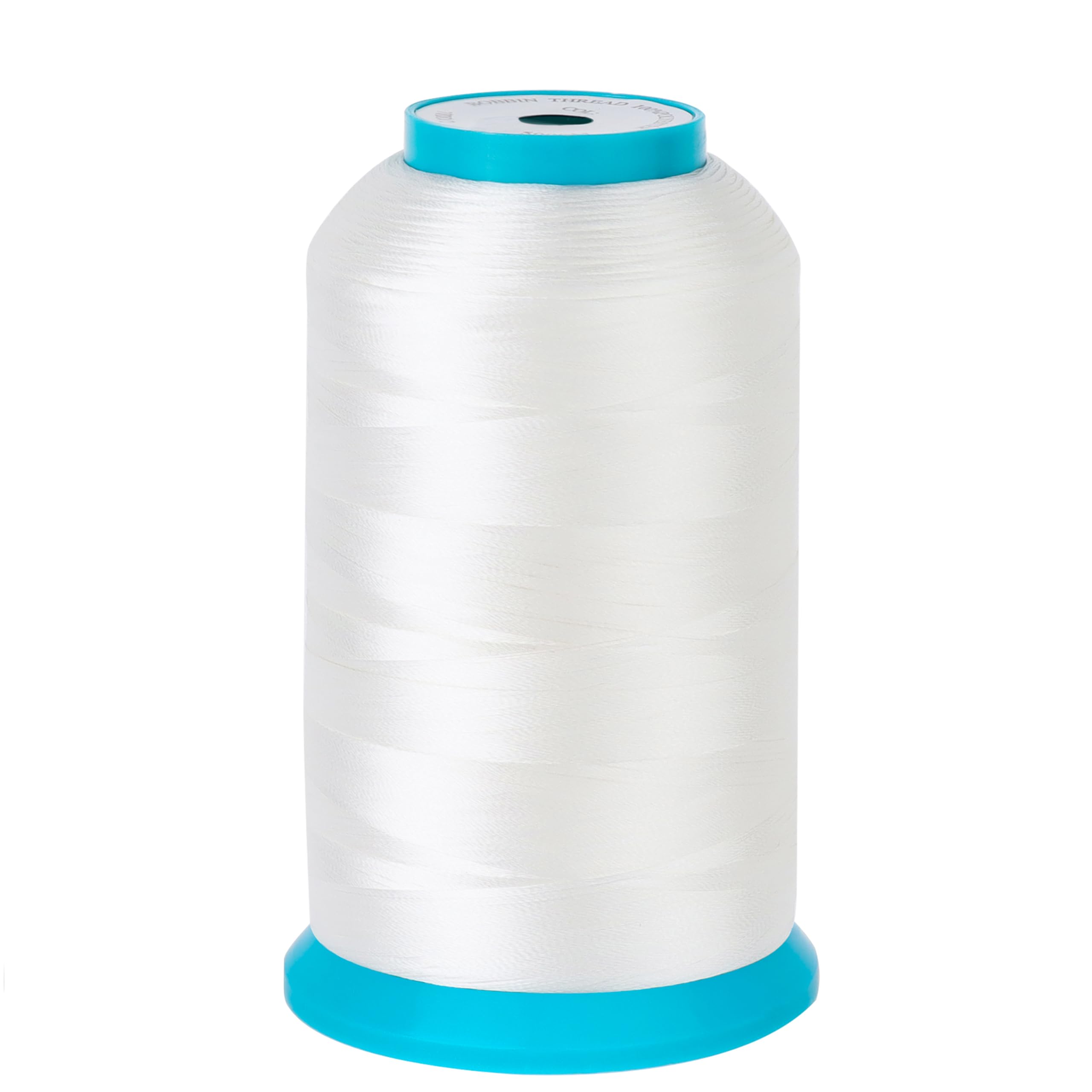 New brothread White Huge Spool 5000M (5500Y) Bobbin Thread for Embroidery and Sewing Machines