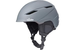 TurboSke Ski Helmet - Audio Compatible and Lightweight, ASTM Standard for Men, Women and Youth