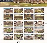 Baseball Legendary Playing Fields Collectible Stamp Sheet