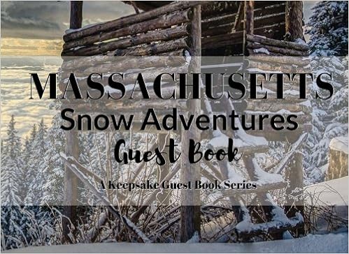 Buy Massachusetts Snow Adventures Guest Book Visitor Registry And