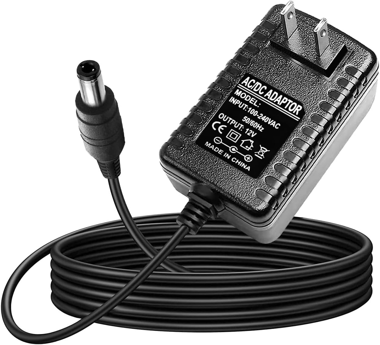 Photo 1 of 12V 2A Power Cord Adapter Charger Replacement for Spectra Breast Pump S1, S2 Plus, S3 Pro, 9 Plus, SG Synergy Gold, SPS100, SPS200, 6ft Charging Power Cord Cable Led Light