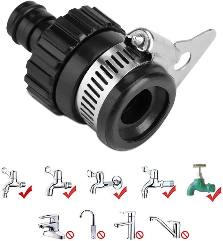 20mm Universal Tap Connector Adapter Hose Tap Connector to Tap Connector for Kitchen Patio Lawn Car Washing and Cleaning Connectors - Image 5