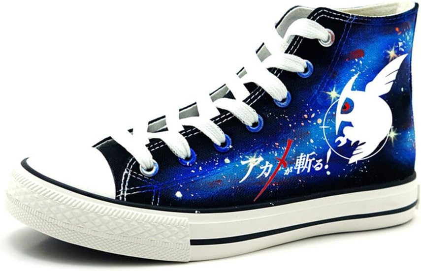 Telacos Akame ga Kill! Anime Night Raid Logo Cosplay Shoes Canvas Shoes Sneakers Luminous