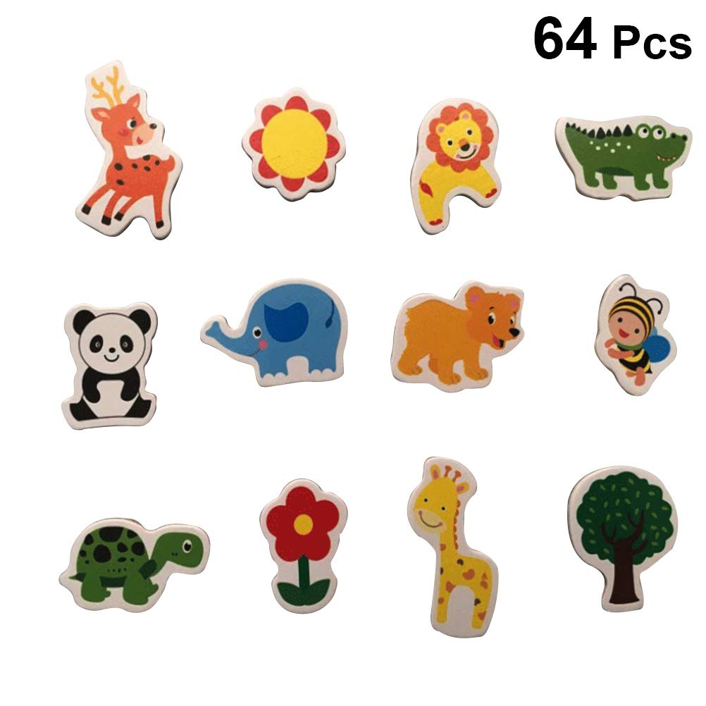 Imanes para nevera, imanes de animales de dibujos animados para ...