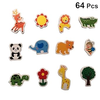 Imanes para nevera, imanes de animales de dibujos animados para ...