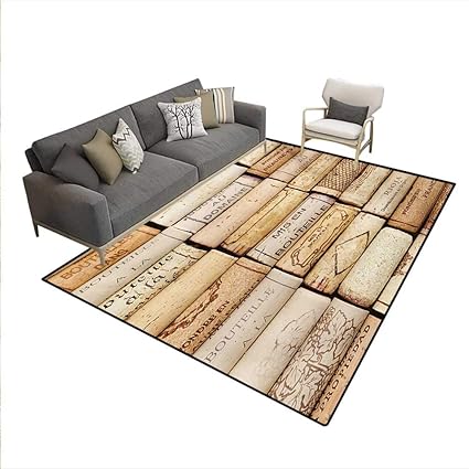 Amazon Com Floor Mat Different Wine Corks Arranged In A Line