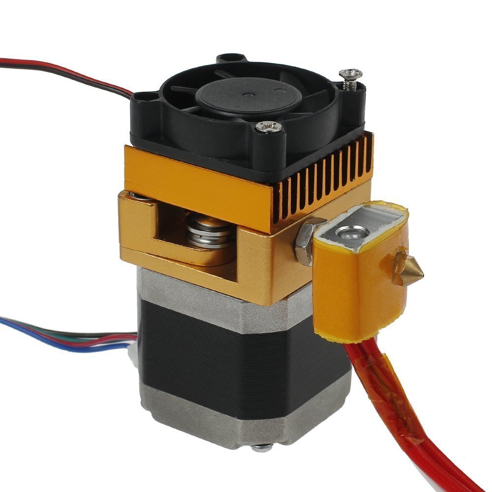 DollaTek 3D Printer MK8 Extruder hotend 0.4mm Nozzle Latest Upgrade Print Head 1.75mm Filament for 3D Printer Reprap Mendel MakerBot & Rework