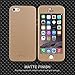 iPhone 5S Case, iPhone 5 Case, iPhone SE Case, VANSIN 360 Full Body Protection Hard Slim Case with Tempered Glass Screen Protector for Apple iPhone 5 5S SE (4.0-inch) - Gold