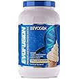 Evogen Evofusion - Sustained Protein Powder | Supports Muscle Growth & Repair | Whey Protein, Micellar Casein, MCT Oil | Vanilla Bean Ice Cream | 25 Servings
