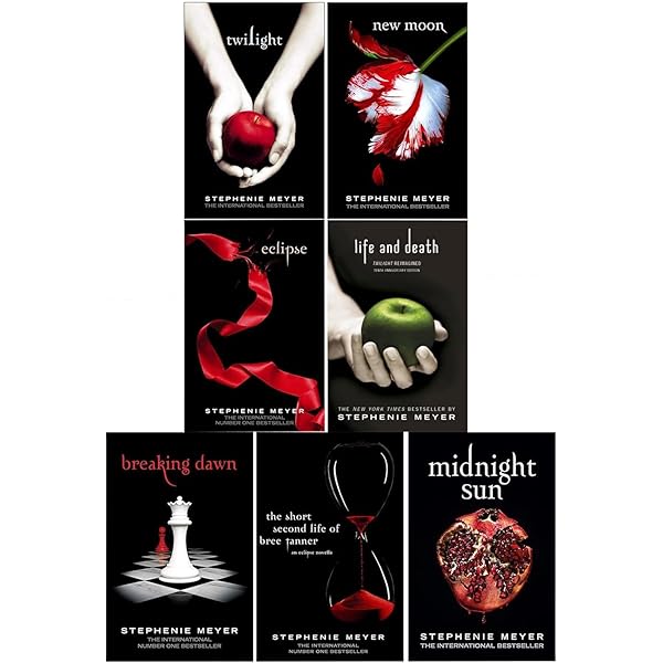 Twilight Series Stephenie Meyer 6 Books Collection Set (Twilight