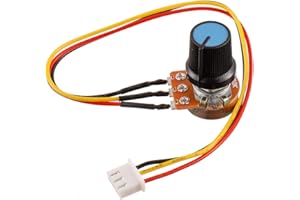 BOJACK B10K Knurled Shaft 3 Terminals Linear Taper Rotary Potentiometer WH148 10 K Ohm Single Turn Carbon Film Variable Resis