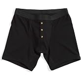 TomboyX Boxer Briefs Underwear With Front Packing Pocket, 6&rdquo; Inseam, Soft Cotton Blend, Gender Neutral Boy Shorts Panties