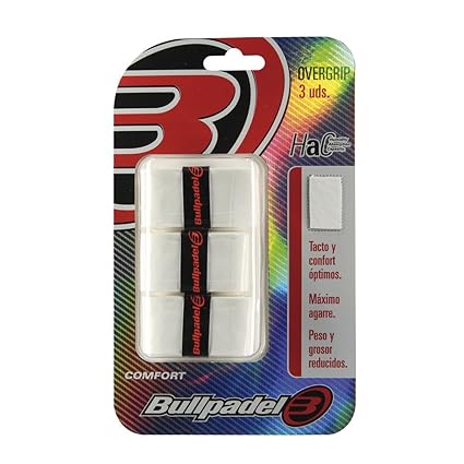 Amazon.com: Bull Padel GB1200 - Pack of 3 Overgrips: Sports ...
