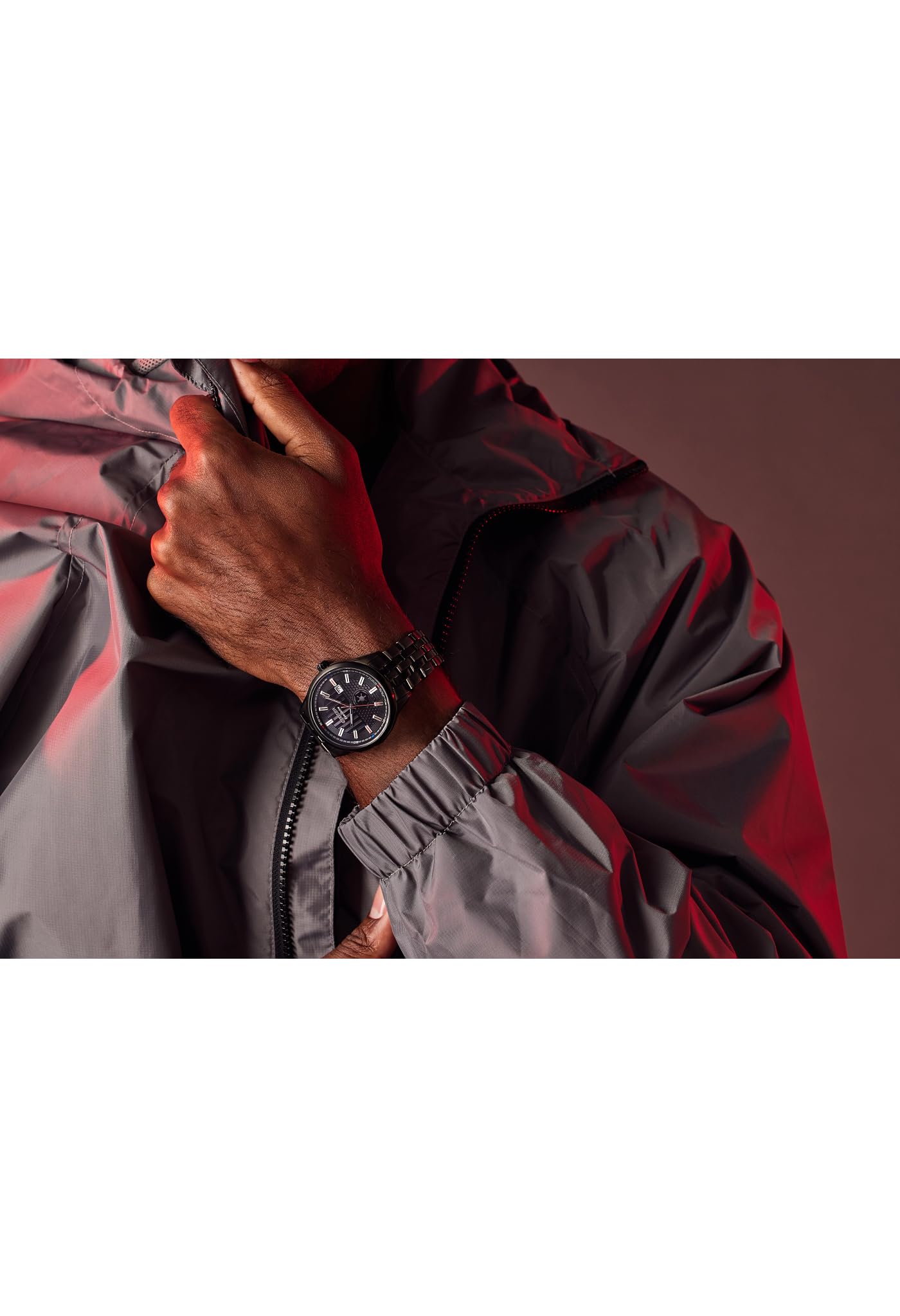 Citizen Men's Eco-Drive Star Wars Darth Vader Limited Edition Watch and Pin Box Set,Black Ion Plated Stainless Steel Watch, White Dial, 3 Hand, 41mm (Model: BM7255-61W)