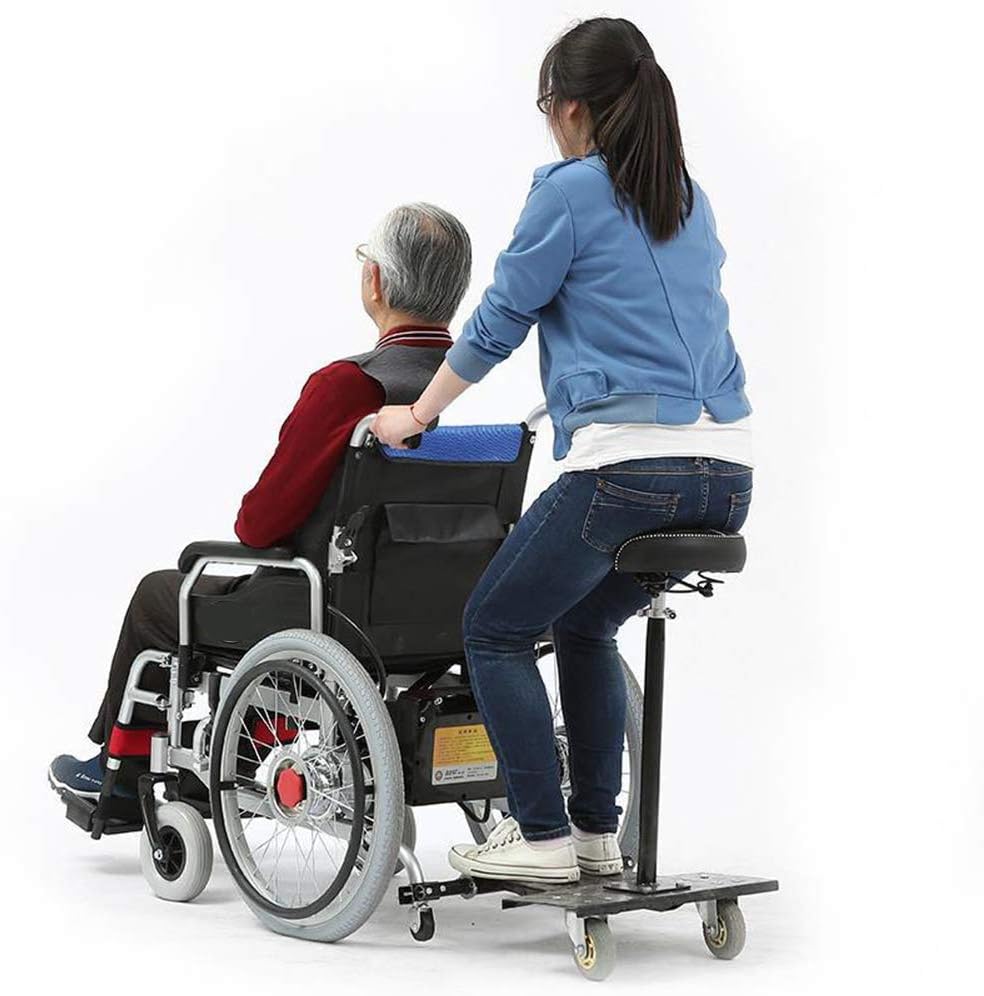 WCZZ Electric Wheelchair Folding Lightweight Small Elderly Disabled Intelligent Automatic Four-Wheeled Scooter Lithium Battery Can Be on The Plane