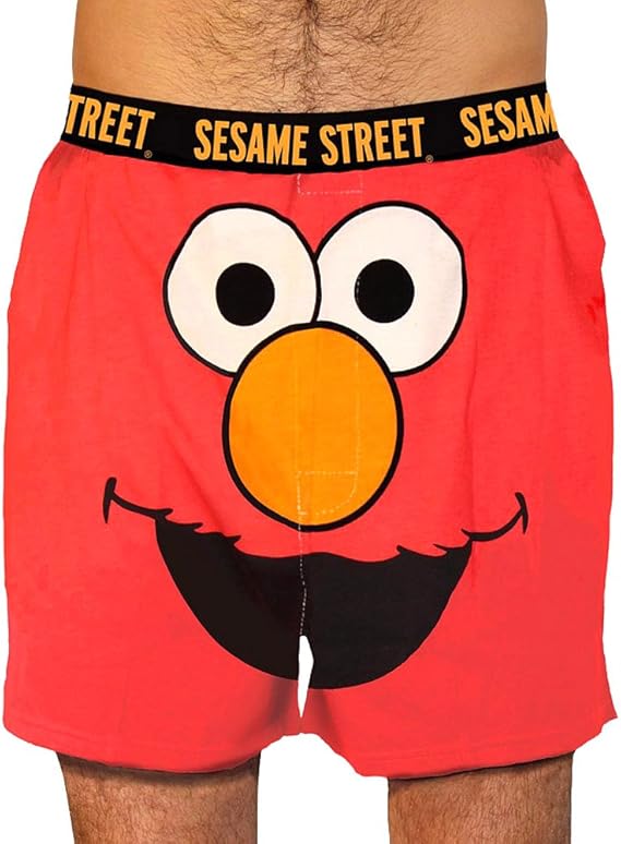 Sesame Street Elmo Face Boxer Briefs Underwear Large Amazon.ca