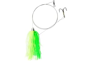 C&H Lures King Buster Lure - Fishing Lures for Improved Strikes, Pre-Rigged Available, 2.5-Inch Length, 1.8 oz Solid Brass Chrome Plated Head, Ideal Fishing Bait & Saltwater Fishing Lures