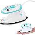 GoIron Portable Mini Steam Iron for Home, Travel, Crafting, Sewing and, Quilting. Dual voltage 120V/220V Compact Steam Iron w
