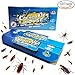 Becase Cockroach Traps with Bait, Sticky Paper House Roaches Captured Killer Safely-10 pack