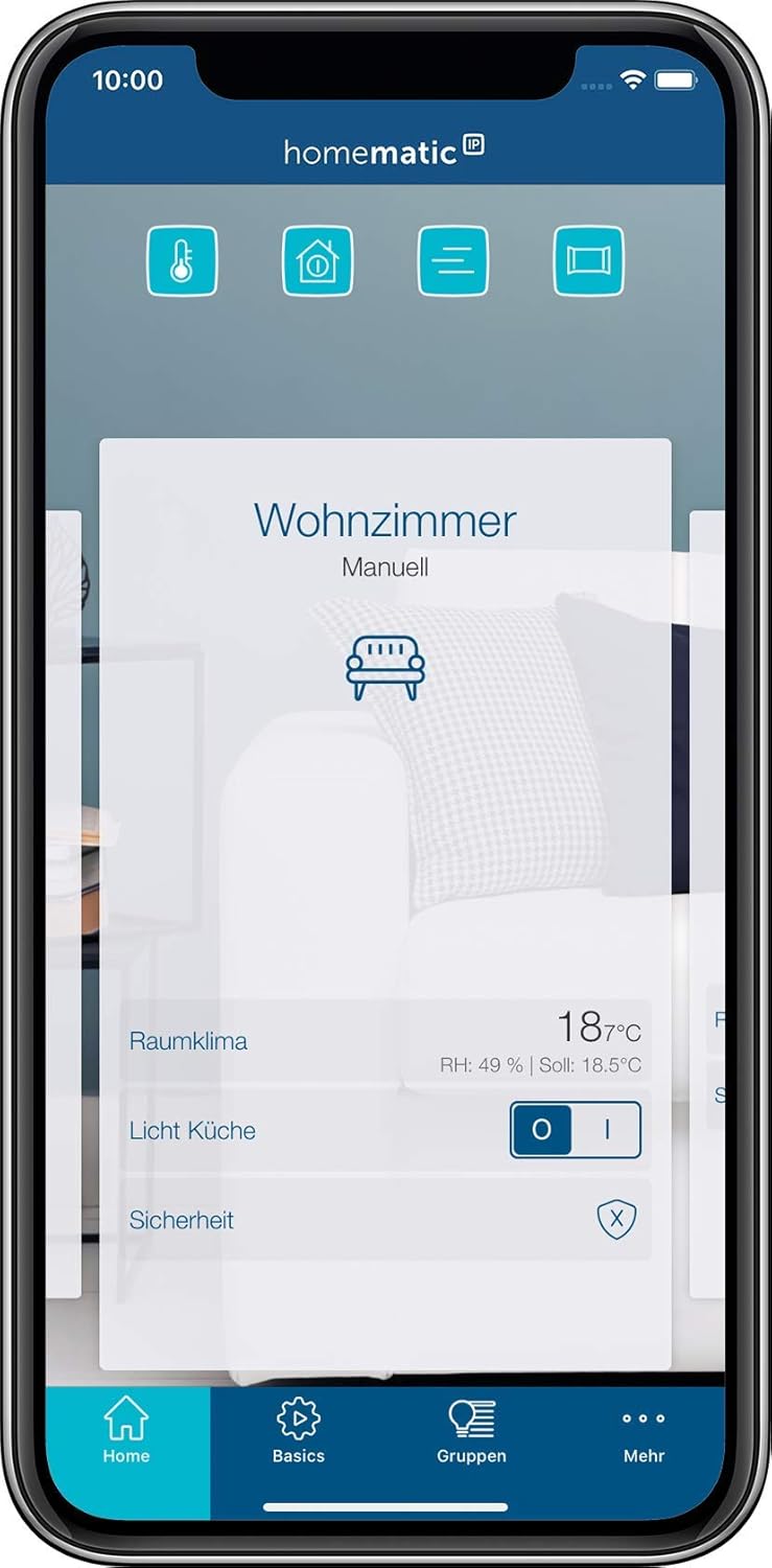 Homematic IP Smart Home Switch Actuator for Brand Switch - with Signal Light, Switches Devices in Smart Home Also via App, 152020A0 - Image 3