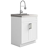 SIMPLIHOME Hennessy All-in-One Utility Sink