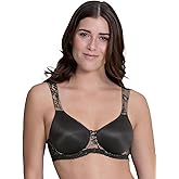 Rosa Faia Abby 5217-001 Women's Black Padded Underwired Full Cup Bra 32D
