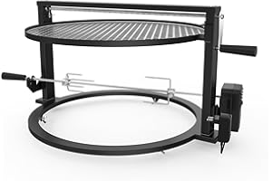Onlyfire Santa-Maria Style Rotisserie Rotating System for Solo Stove Yukon 27" Smokeless Fire Pit
