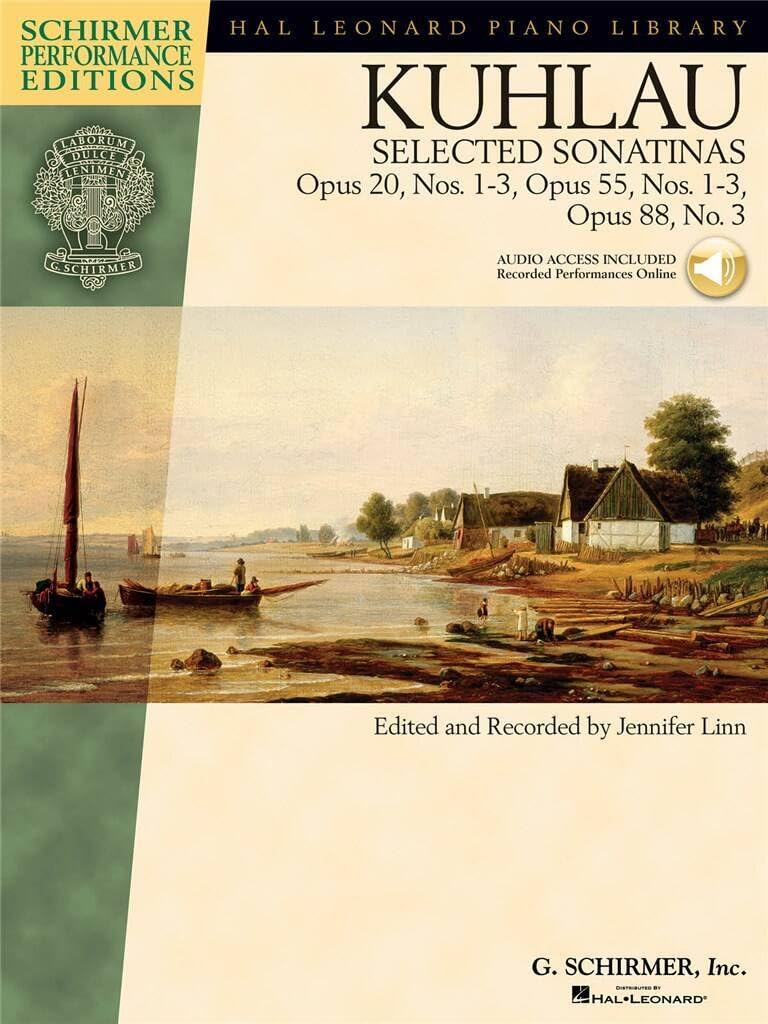 Kuhlau: Selected Sonatinas: Opus 20, Nos. 1-3, Opus 55, Nos. 1-3, Opus 88, No. 3 (Book/Online Audio) (Hal Leonard Piano Library) (Includes Online Access Code)
