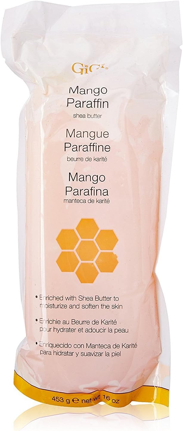 Gigi GG930 Paraffin Hair Removal Wax, Mango, 16 Ounce by GiGi Amazon