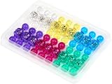 H&S 36pcs Neodymium Magnets Circle Whiteboard Fridge Mini Pins 11mm view 3
