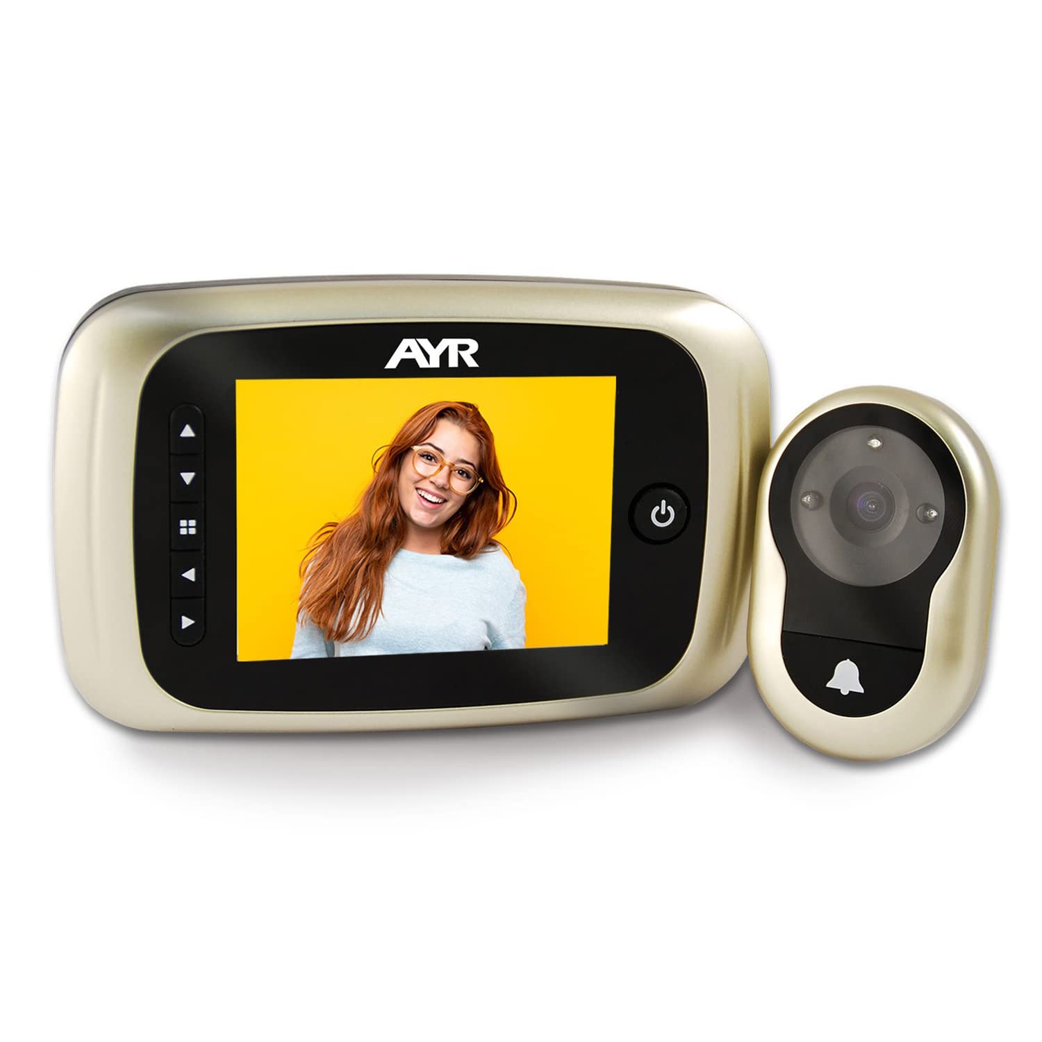 AYR 751 Digital Recording Door Viewer Matte Nickel