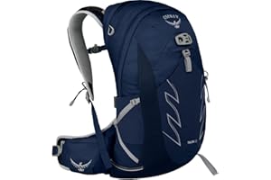 Osprey Talon 22L Men's Hiking Backpack with Hipbelt, Ceramic Blue, S/M