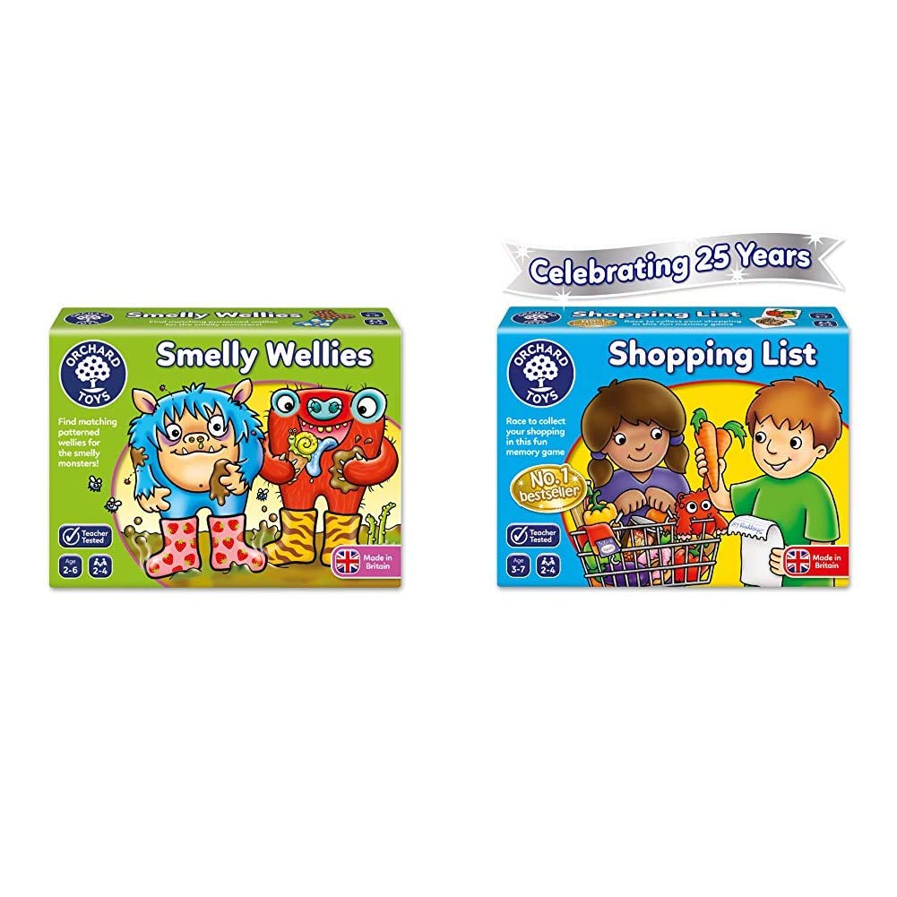 Orchard Toys Smelly Wellies Game & Toys Shopping List Game