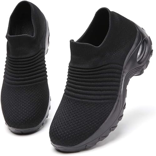 Amazon Com Ezkrwxn Women Athletic Walking Shoes Sock Fashion