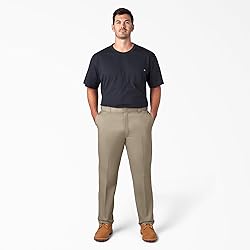 Dickies Mens Original Flex Work Pants, Desert