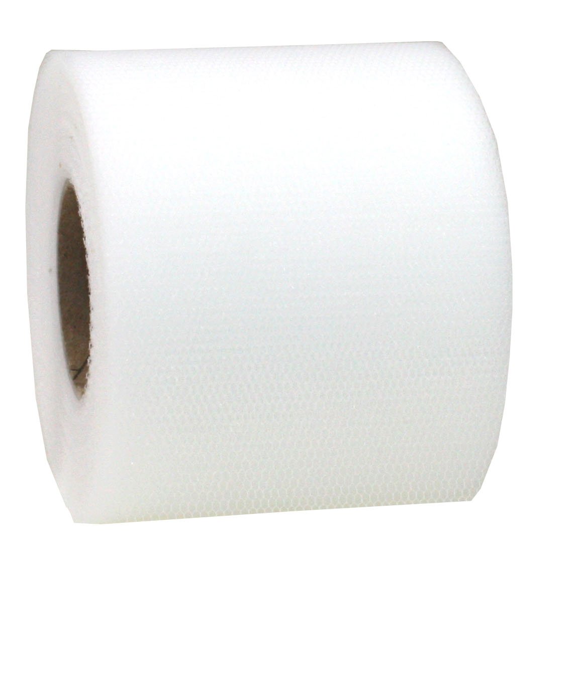 C.E. Pattberg VERONA Decoration Ribbon - white, 50 m Tulle Band For Wrapping And Decorating, 72 mm Width, Elegant Ribbon For Easter Decorations, Baby Showers, Christmas, Wedding, And Car Decoration — image 1