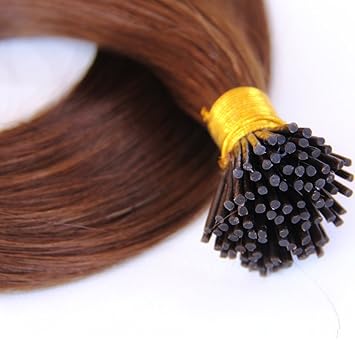 Amazon Com Sunday Hair Pre Bonded I Tip Hair Extension Color 4