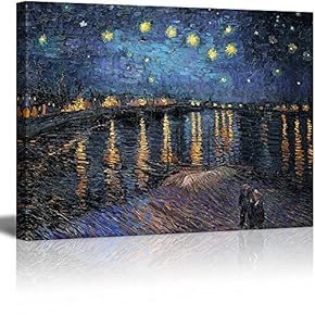 Starry Night Over The Rhone by Van Gogh Wall Decor