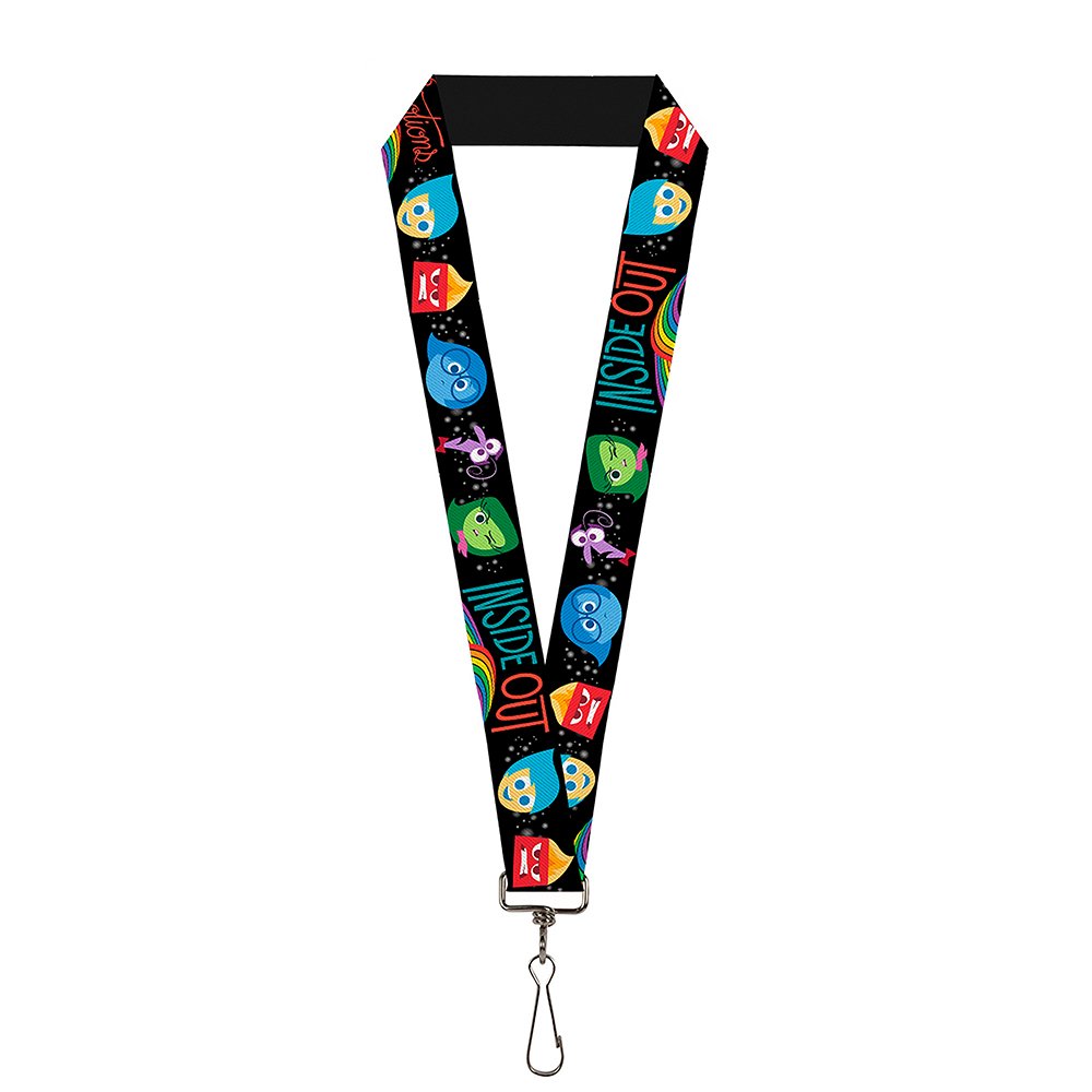 Buckle-Down - Key Chain - Lanyard - 1.0 - Inside Out/Emotion Expressions/Every Day is unisex-adults One size