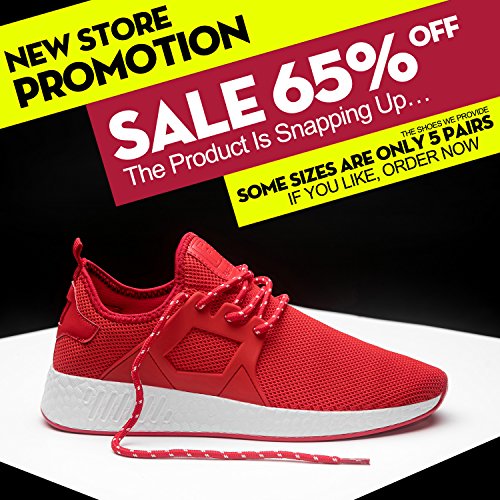 image for Kundork Mens Running Shoes Casual Walking Sneakers Workout Athletic Sh