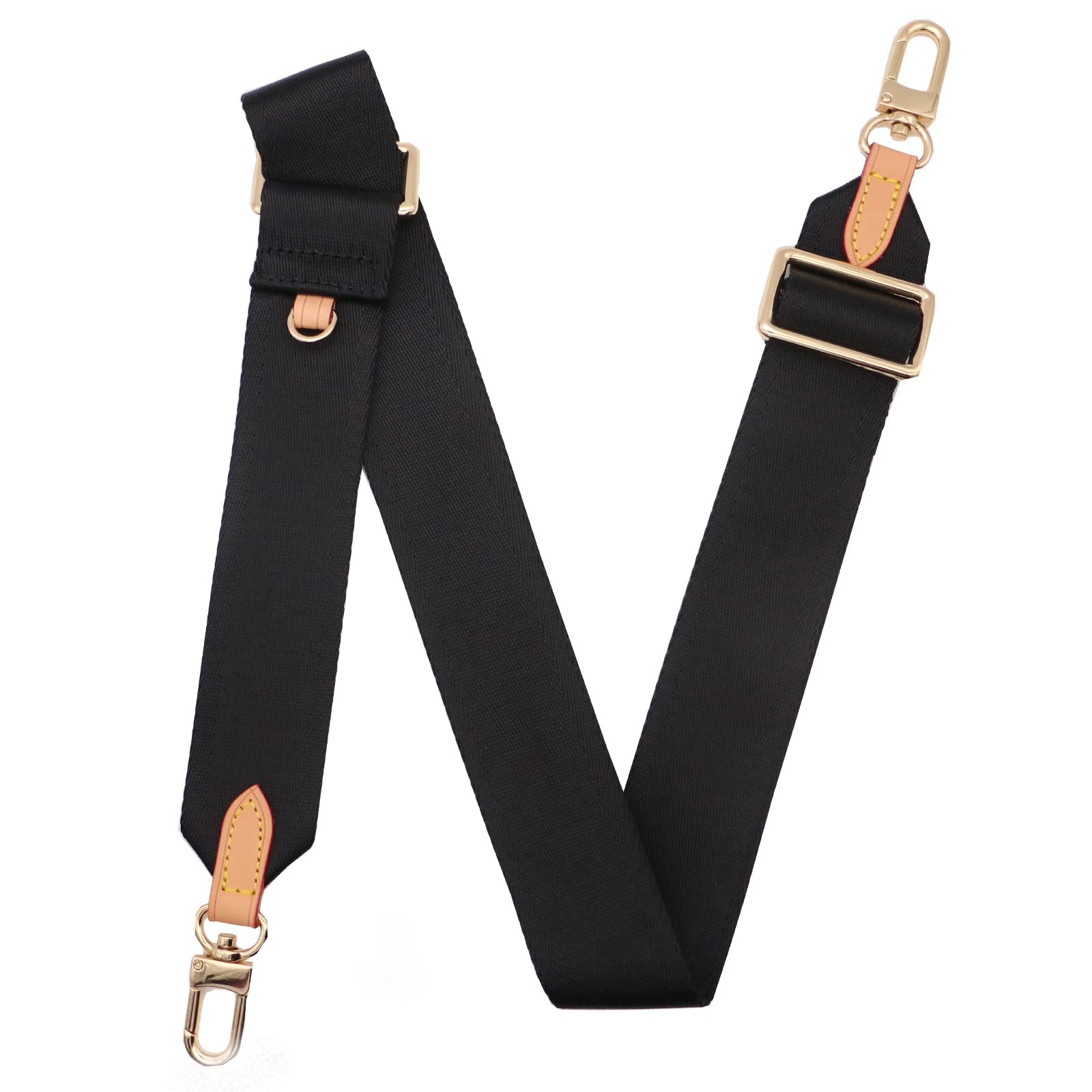 Senral Multi Pochette Accessories Strap Adjustable Crossbody Cavas Strap for Shoulder Bags Multi Purpose Strap Solid Color — image 1