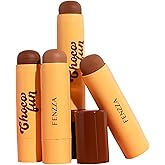 Contorno Stick Choco Fun Fenzza, Bastão com Vitamina E e Manteiga de Karité, Aroma de Chocolate - Maquiagem (50%)