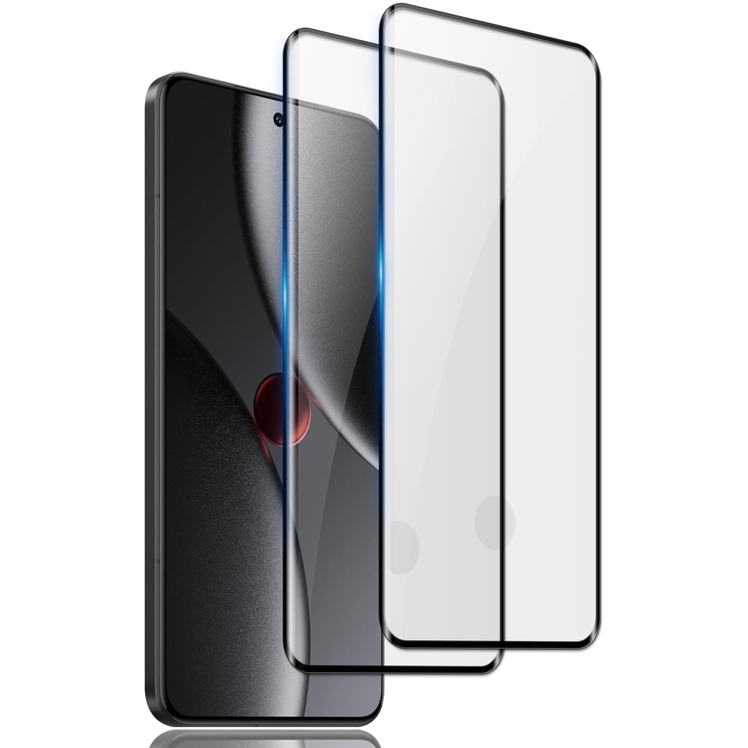 Vuciya [2 Pack] Screen Protector for Blackview A55/A55 Pro Tempered Glass,Full Coverage 9H hardness HD Anti-scratch Shatter-proof Bubble Free ,Compatible with Blackview A55/A55 Pro